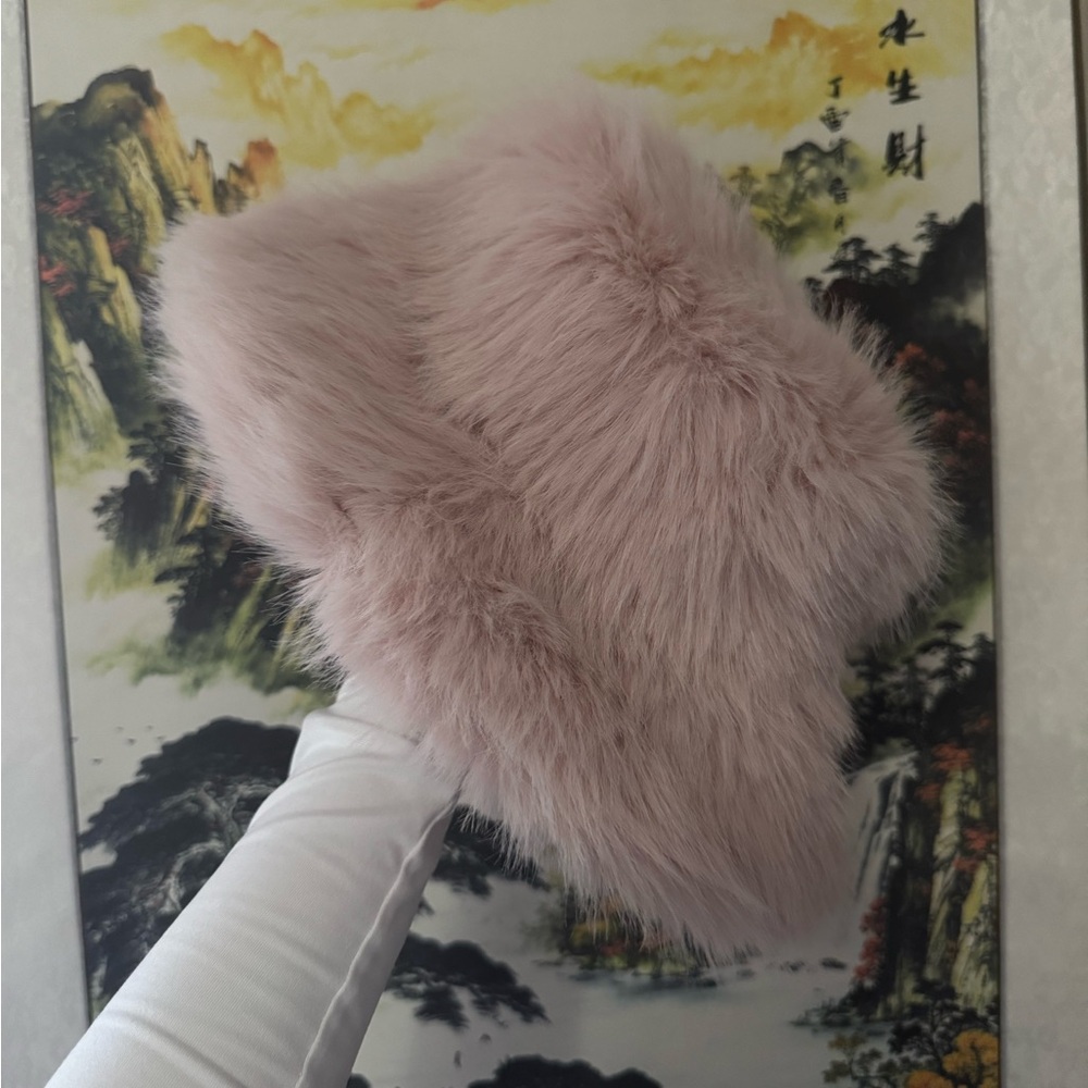 For Love & Lemons Amina Faux Fur Hat